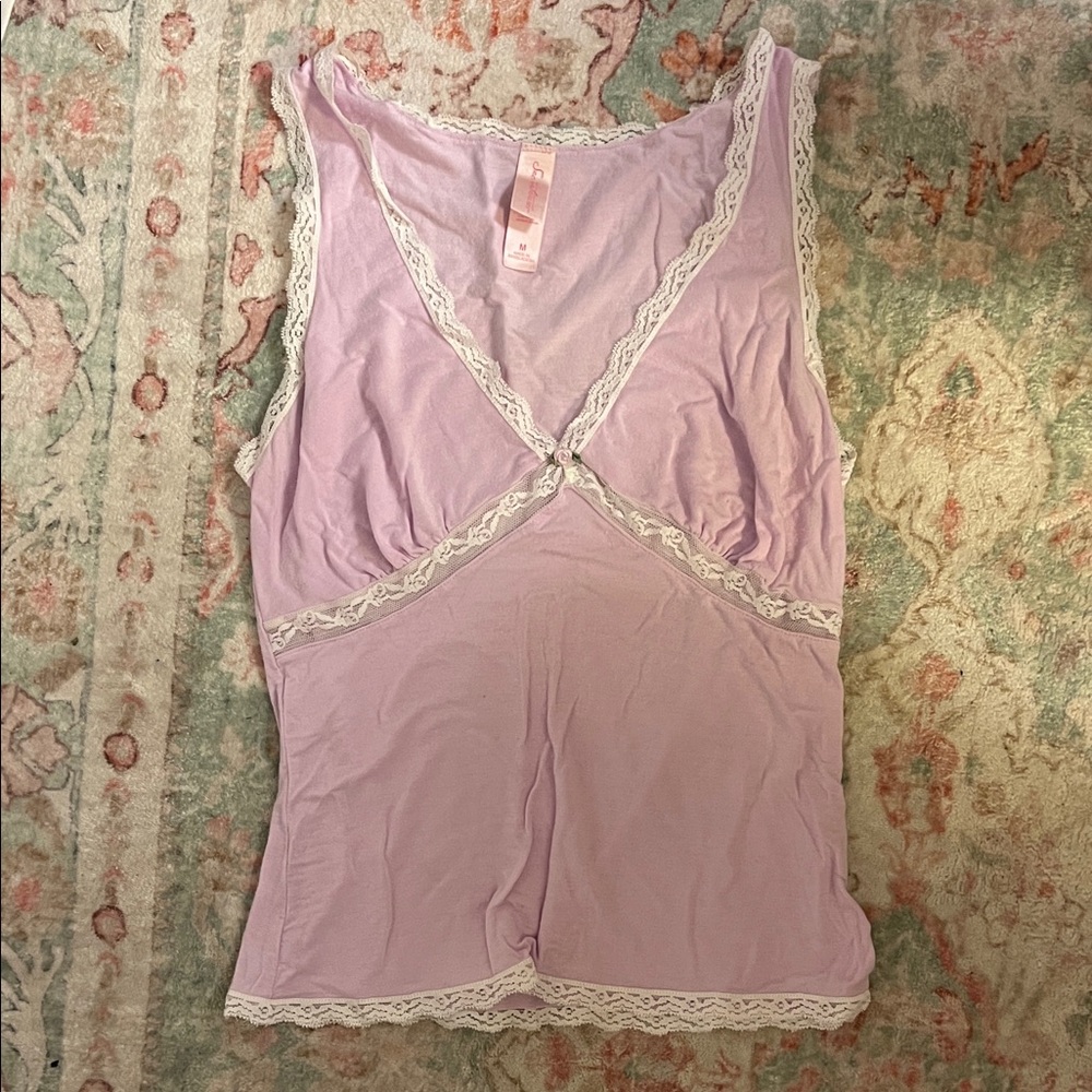 Secret Treasures Lavender Lace Chemise